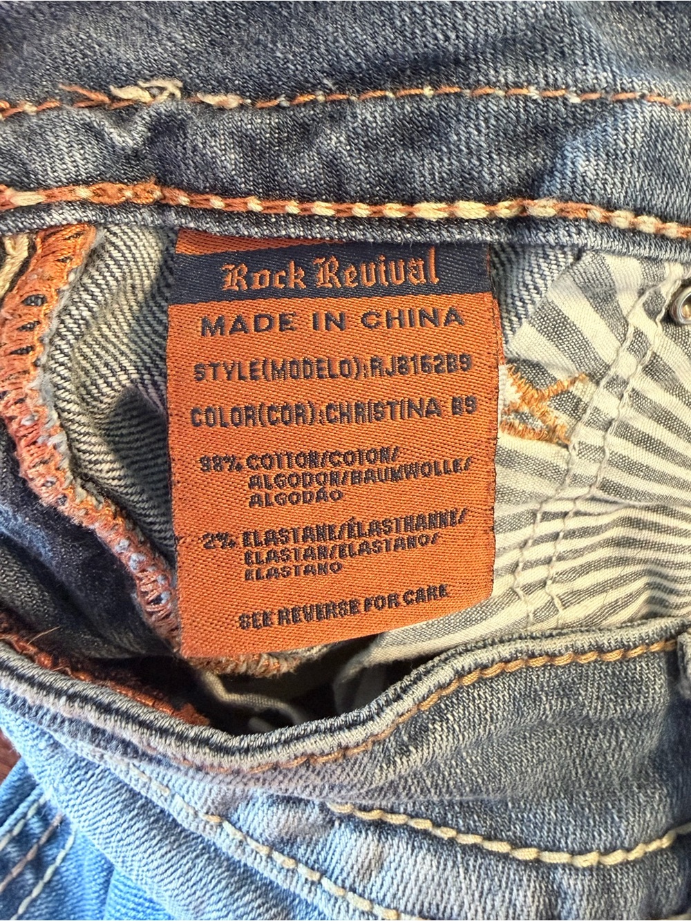 Rock Revival Christina Boot women’s size 31 waist 34 length - Picture 6 of 7